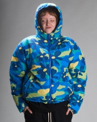 Campera Puffer Azul