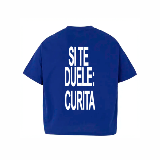 Remera Grasa Azul