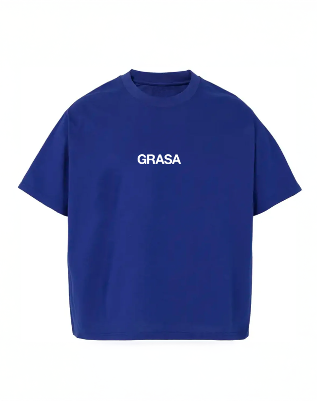 Remera Grasa Azul