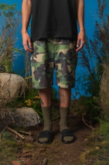 Bermudas Camo Verde